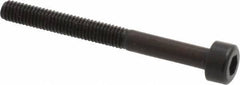 Unbrako - M3x0.50 Metric Coarse Hex Socket Drive, Socket Cap Screw - Grade 12.9 Alloy Steel, Black Oxide Finish, 30mm Length Under Head - Industrial Tool & Supply