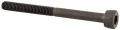 Unbrako - M3x0.50 Metric Coarse Hex Socket Drive, Socket Cap Screw - Grade 12.9 Alloy Steel, Black Oxide Finish, 35mm Length Under Head - Industrial Tool & Supply