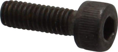 Unbrako - M4x0.70 Metric Coarse Hex Socket Drive, Socket Cap Screw - Grade 12.9 Alloy Steel, Black Oxide Finish, 12mm Length Under Head - Industrial Tool & Supply