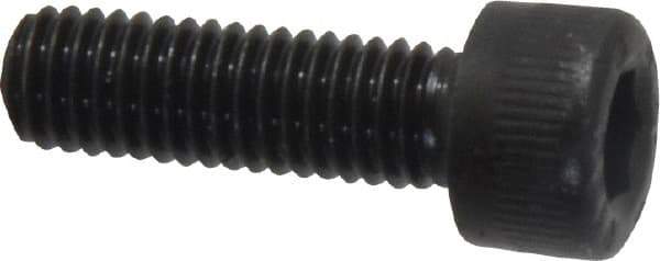 Unbrako - M5x0.80 Metric Coarse Hex Socket Drive, Socket Cap Screw - Grade 12.9 Alloy Steel, Black Oxide Finish, 16mm Length Under Head - Industrial Tool & Supply