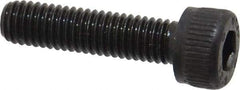 Unbrako - M5x0.80 Metric Coarse Hex Socket Drive, Socket Cap Screw - Grade 12.9 Alloy Steel, Black Oxide Finish, 20mm Length Under Head - Industrial Tool & Supply