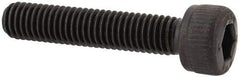Unbrako - M5x0.80 Metric Coarse Hex Socket Drive, Socket Cap Screw - Grade 12.9 Alloy Steel, Black Oxide Finish, 25mm Length Under Head - Industrial Tool & Supply