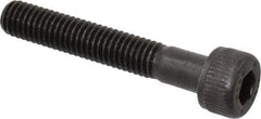 Unbrako - M5x0.80 Metric Coarse Hex Socket Drive, Socket Cap Screw - Grade 12.9 Alloy Steel, Black Oxide Finish, 30mm Length Under Head - Industrial Tool & Supply