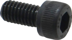 Unbrako - M6x1.00 Metric Coarse Hex Socket Drive, Socket Cap Screw - Grade 12.9 Alloy Steel, Black Oxide Finish, 12mm Length Under Head - Industrial Tool & Supply