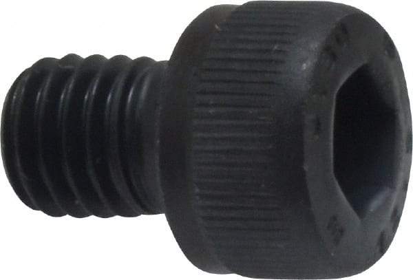Unbrako - M8x1.25 Metric Coarse Hex Socket Drive, Socket Cap Screw - Grade 12.9 Alloy Steel, Black Oxide Finish, 10mm Length Under Head - Industrial Tool & Supply