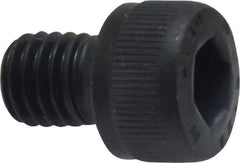 Unbrako - M8x1.25 Metric Coarse Hex Socket Drive, Socket Cap Screw - Grade 12.9 Alloy Steel, Black Oxide Finish, 10mm Length Under Head - Industrial Tool & Supply