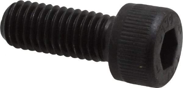 Unbrako - M8x1.25 Metric Coarse Hex Socket Drive, Socket Cap Screw - Grade 12.9 Alloy Steel, Black Oxide Finish, 20mm Length Under Head - Industrial Tool & Supply