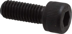 Unbrako - M8x1.25 Metric Coarse Hex Socket Drive, Socket Cap Screw - Grade 12.9 Alloy Steel, Black Oxide Finish, 20mm Length Under Head - Industrial Tool & Supply