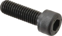 Unbrako - M8x1.25 Metric Coarse Hex Socket Drive, Socket Cap Screw - Grade 12.9 Alloy Steel, Black Oxide Finish, 25mm Length Under Head - Industrial Tool & Supply