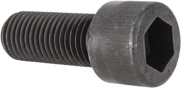 Unbrako - M20x2.50 Metric Coarse Hex Socket Drive, Socket Cap Screw - Grade 12.9 Alloy Steel, Black Oxide Finish, 50mm Length Under Head - Industrial Tool & Supply