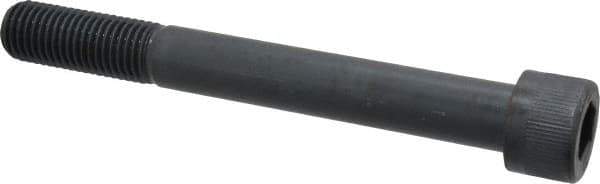 Unbrako - M24x3.00 Metric Coarse Hex Socket Drive, Socket Cap Screw - Grade 12.9 Alloy Steel, Black Oxide Finish, 200mm Length Under Head - Industrial Tool & Supply