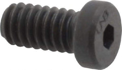 Unbrako - 1/4-20 UNC Hex Socket Drive, Low Socket Cap Screw - Alloy Steel, Black Oxide Finish, 1/2" Length Under Head - Industrial Tool & Supply