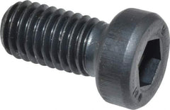 Unbrako - M8x1.25 Metric Coarse Hex Socket Drive, Low Socket Cap Screw - Grade 10.9 Alloy Steel, Black Oxide Finish, 16mm Length Under Head - Industrial Tool & Supply