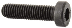 Unbrako - M8x1.25 Metric Coarse Hex Socket Drive, Low Socket Cap Screw - Grade 10.9 Alloy Steel, Black Oxide Finish, 30mm Length Under Head - Industrial Tool & Supply