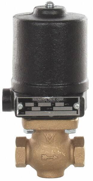 Magnatrol Valve - 1/2" Port, 2 Way, Solenoid Valve - Normally Closed - Industrial Tool & Supply