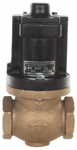 Magnatrol Valve - 2" Port, 2 Way, Solenoid Valve - Normally Closed - Industrial Tool & Supply