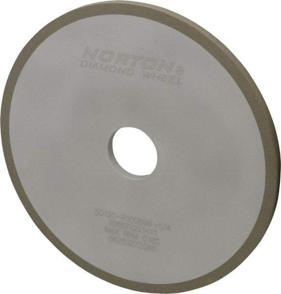 Norton - 7" Diam x 1-1/4" Hole x 1/4" Thick, 120 Grit Surface Grinding Wheel - Diamond, Type 1A1, Fine Grade, Resinoid Bond - Industrial Tool & Supply