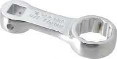 Proto - 3/4" 12 Point 3/8" Drive Chrome Box End Torque Adapters - 1-5/64" Head Diam x 29/64" Head Thickness, 2-61/64" OAL - Industrial Tool & Supply