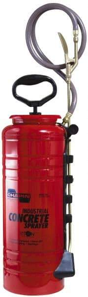 Chapin - 3.5 Gal Chemical Safe Garden Hand Sprayer - Coated Steel Tank, Wide Mouth, Reinforced Hose, For Concrete Applications - Industrial Tool & Supply