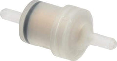 Norgren - 0.15" Outlet, Inline Filters, Regulators & Lubricators - Miniature Inline Filter, 1.58" Long - Industrial Tool & Supply