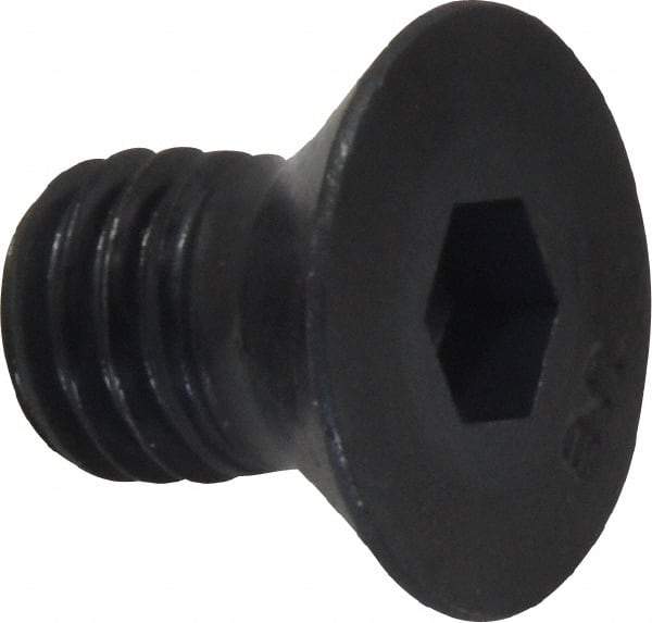 Unbrako - 1/2-13 UNC Hex Socket Drive, 82° Flat Screw - Alloy Steel, Black Oxide Finish, 3/4" OAL - Industrial Tool & Supply