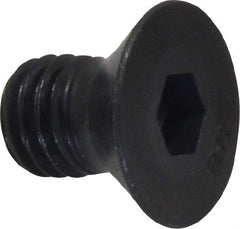 Unbrako - 1/2-13 UNC Hex Socket Drive, 82° Flat Screw - Alloy Steel, Black Oxide Finish, 3/4" OAL - Industrial Tool & Supply