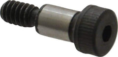 Unbrako - 1/4" Shoulder Diam x 3/8" Shoulder Length, #10-24 UNC, Hex Socket Shoulder Screw - 8 Alloy Steel, 0.357 to 3/8" Head Diam - Industrial Tool & Supply