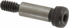 Unbrako - 1/4" Shoulder Diam x 5/8" Shoulder Length, #10-24 UNC, Hex Socket Shoulder Screw - 8 Alloy Steel, 0.357 to 3/8" Head Diam - Industrial Tool & Supply