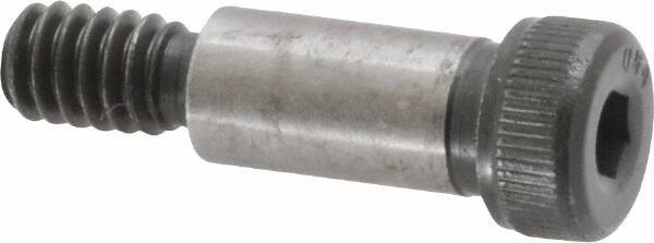 Unbrako - 5/16" Shoulder Diam x 5/8" Shoulder Length, 1/4-20 UNC, Hex Socket Shoulder Screw - 8 Alloy Steel, 0.419 to 0.438" Head Diam - Industrial Tool & Supply