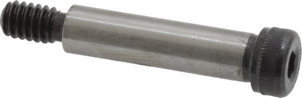 Unbrako - 5/16" Shoulder Diam x 1-1/4" Shoulder Length, 1/4-20 UNC, Hex Socket Shoulder Screw - 8 Alloy Steel, 0.419 to 0.438" Head Diam - Industrial Tool & Supply