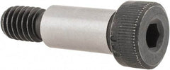 Unbrako - 3/8" Shoulder Diam x 3/4" Shoulder Length, 5/16-18 UNC, Hex Socket Shoulder Screw - 8 Alloy Steel, 0.543 to 0.562" Head Diam - Industrial Tool & Supply