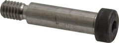 Unbrako - 3/8" Shoulder Diam x 1-1/4" Shoulder Length, 5/16-18 UNC, Hex Socket Shoulder Screw - 8 Alloy Steel, 0.543 to 0.562" Head Diam - Industrial Tool & Supply