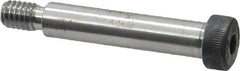 Unbrako - 3/8" Shoulder Diam x 1-3/4" Shoulder Length, 5/16-18 UNC, Hex Socket Shoulder Screw - 8 Alloy Steel, 0.543 to 0.562" Head Diam - Industrial Tool & Supply