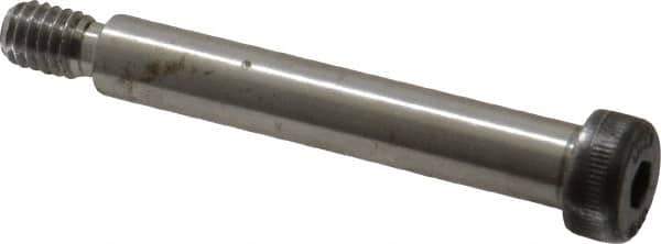 Unbrako - 3/8" Shoulder Diam x 2-1/4" Shoulder Length, 5/16-18 UNC, Hex Socket Shoulder Screw - 8 Alloy Steel, 0.543 to 0.562" Head Diam - Industrial Tool & Supply