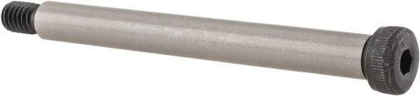 Unbrako - 3/8" Shoulder Diam x 3-1/2" Shoulder Length, 5/16-18 UNC, Hex Socket Shoulder Screw - 8 Alloy Steel, 0.543 to 0.562" Head Diam - Industrial Tool & Supply