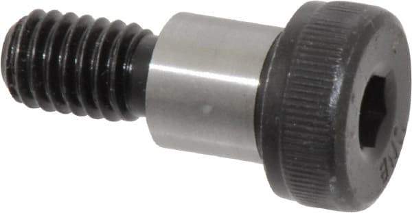 Unbrako - 1/2" Shoulder Diam x 1/2" Shoulder Length, 3/8-16 UNC, Hex Socket Shoulder Screw - 8 Alloy Steel, 0.729 to 3/4" Head Diam - Industrial Tool & Supply