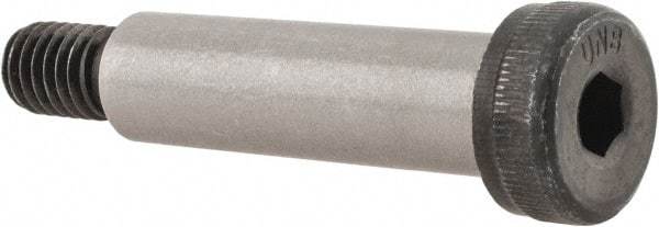 Unbrako - 1/2" Shoulder Diam x 1-3/4" Shoulder Length, 3/8-16 UNC, Hex Socket Shoulder Screw - 8 Alloy Steel, 0.729 to 3/4" Head Diam - Industrial Tool & Supply