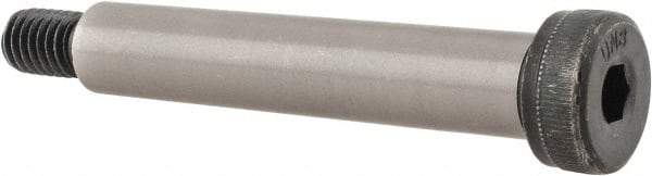 Unbrako - 1/2" Shoulder Diam x 2-3/4" Shoulder Length, 3/8-16 UNC, Hex Socket Shoulder Screw - 8 Alloy Steel, 0.729 to 3/4" Head Diam - Industrial Tool & Supply