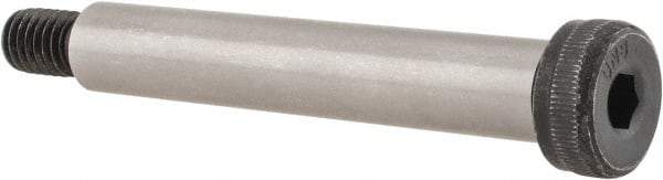 Unbrako - 1/2" Shoulder Diam x 3" Shoulder Length, 3/8-16 UNC, Hex Socket Shoulder Screw - 8 Alloy Steel, 0.729 to 3/4" Head Diam - Industrial Tool & Supply