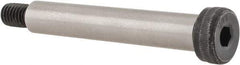 Unbrako - 1/2" Shoulder Diam x 3" Shoulder Length, 3/8-16 UNC, Hex Socket Shoulder Screw - 8 Alloy Steel, 0.729 to 3/4" Head Diam - Industrial Tool & Supply