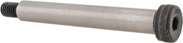 Unbrako - 1/2" Shoulder Diam x 3-1/2" Shoulder Length, 3/8-16 UNC, Hex Socket Shoulder Screw - 8 Alloy Steel, 0.729 to 3/4" Head Diam - Industrial Tool & Supply