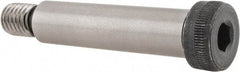 Unbrako - 5/8" Shoulder Diam x 2-1/2" Shoulder Length, 1/2-13 UNC, Hex Socket Shoulder Screw - 8 Alloy Steel, 0.853 to 7/8" Head Diam - Industrial Tool & Supply
