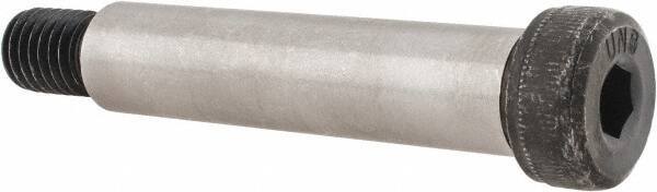 Unbrako - 5/8" Shoulder Diam x 2-3/4" Shoulder Length, 1/2-13 UNC, Hex Socket Shoulder Screw - 8 Alloy Steel, 0.853 to 7/8" Head Diam - Industrial Tool & Supply