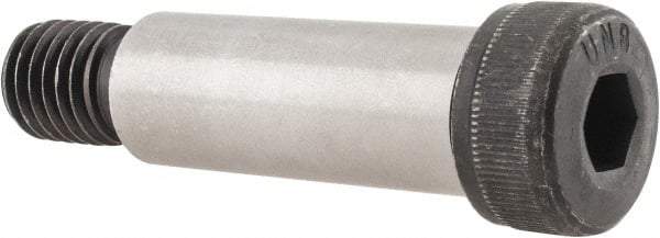 Unbrako - 3/4" Shoulder Diam x 2" Shoulder Length, 5/8-11 UNC, Hex Socket Shoulder Screw - 8 Alloy Steel, 0.977 to 1" Head Diam - Industrial Tool & Supply