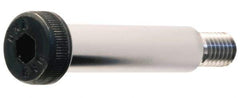 Unbrako - 10mm Shoulder Diam x 25mm Shoulder Length, M8x1.25 Metric Coarse, Hex Socket Shoulder Screw - 12.9 Alloy Steel, 7mm Head Height x 16mm Head Diam - Industrial Tool & Supply