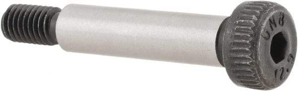 Unbrako - 6mm Shoulder Diam x 30mm Shoulder Length, M5x0.8 Metric Coarse, Hex Socket Shoulder Screw - 12.9 Alloy Steel, 4.5mm Head Height x 10mm Head Diam - Industrial Tool & Supply