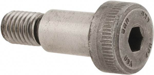 Unbrako - 10mm Shoulder Diam x 16mm Shoulder Length, M8x1.25 Metric Coarse, Hex Socket Shoulder Screw - 12.9 Alloy Steel, 7mm Head Height x 16mm Head Diam - Industrial Tool & Supply