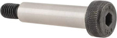 Unbrako - 10mm Shoulder Diam x 40mm Shoulder Length, M8x1.25 Metric Coarse, Hex Socket Shoulder Screw - 12.9 Alloy Steel, 7mm Head Height x 16mm Head Diam - Industrial Tool & Supply