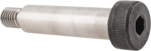 Unbrako - 16mm Shoulder Diam x 60mm Shoulder Length, M12x1.75 Metric Coarse, Hex Socket Shoulder Screw - 12.9 Alloy Steel, 11mm Head Height x 24mm Head Diam - Industrial Tool & Supply