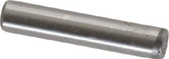 Unbrako - 1/8" Diam x 5/8" Pin Length Grade 8 Alloy Steel Oversized Dowel Pin - C 60 (Surface) & C 50-58 Hardness, 1,845 Lb Breaking Strength, 1 Beveled & 1 Rounded End - Industrial Tool & Supply